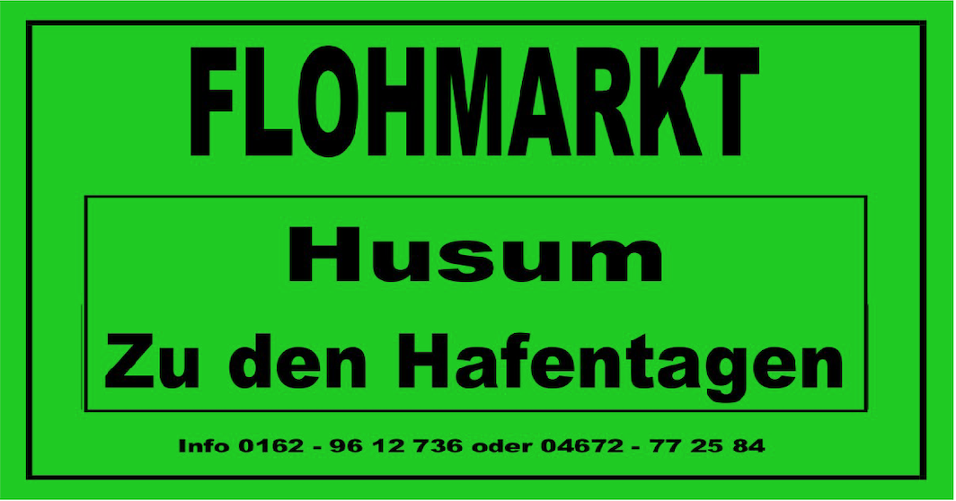 Read more about the article Flohmarkt Husum zu den Hafentagen