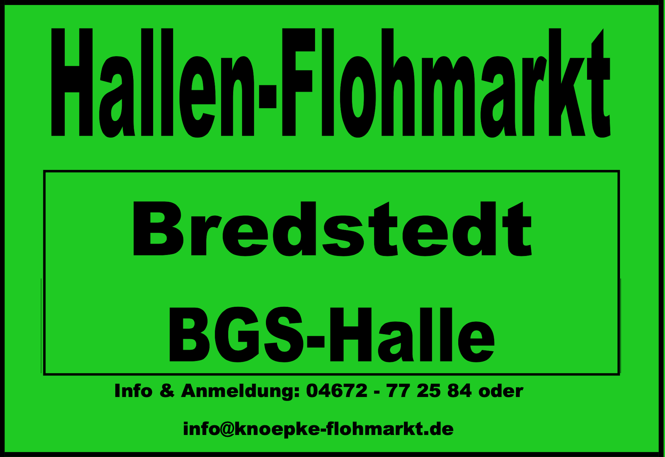 You are currently viewing Flohmarkt BGS-Halle Bredstedt